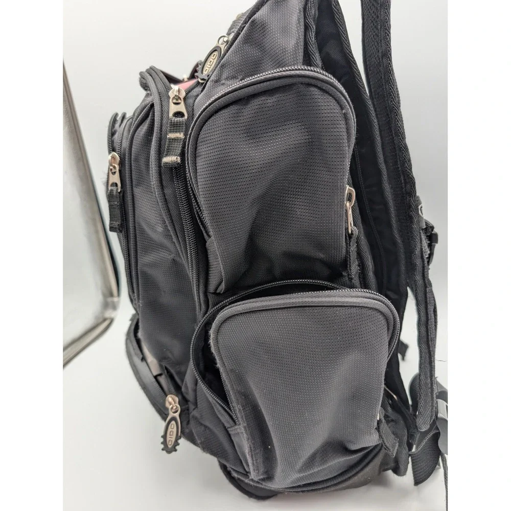 OGIO Black Laptop Backpack Multi Pocket Travel Work Bag Organizer